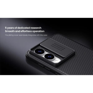 Nillkin CamShield Pro Lens Protector Case Cover for Samsung Galaxy S25 Edge - Blue