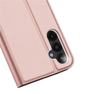 DUX DUCIS Skin Pro Faux Leather Wallet Flip Case for Samsung Galaxy A15 / A15 5G - Rose Gold