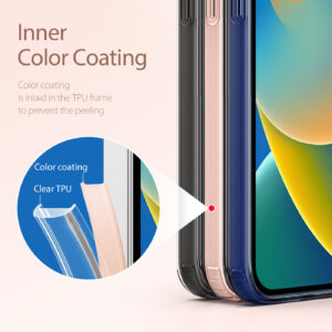 DUX DUCIS Clin2 Clear Tough with MagSafe Case for Apple iPhone 14 Pro Max - Pink