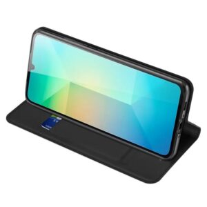 DUX DUCIS Skin Pro Faux Leather Wallet Flip Case for Samsung Galaxy A26 5G - Black