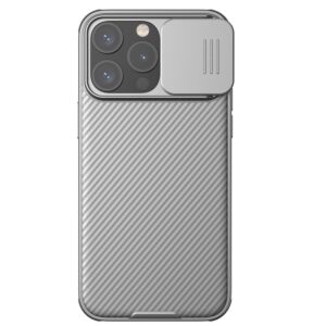 Nillkin CamShield Pro Lens Protector Case Cover for Apple iPhone 15 Pro - Titanium Grey