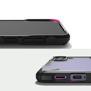 Ringke Fusion X Tough Rear Case Cover for Samsung Galaxy S24+ Plus - Clear/Black