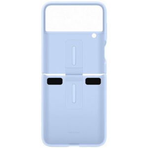 Official Silicone Case Cover with Ring for Samsung Galaxy Z Flip4 5G - Artic Blue