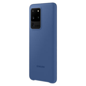 Official Samsung Silicone Rear Case Cover for Galaxy S20 Ultra - Navy