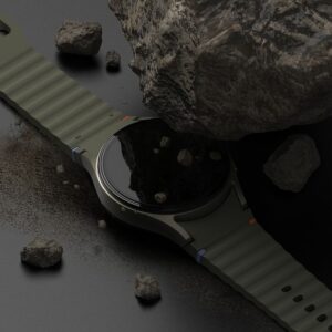 Ringke Slim Case & Tempered Glass Protector Bundle for Galaxy Watch 7 40mm - Black