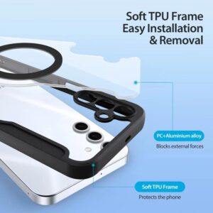 DUX DUCIS Skin X Pro Magnetic Flip Wallet Case for Samsung Galaxy S25+ (Plus) - Black