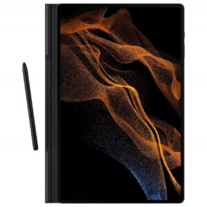 Official Samsung Book Flip Case Cover for Galaxy Tab S8 Ultra - Black