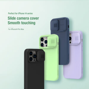 Nillkin CamShield Liquid Silicone Case for Apple iPhone 14 Pro Max - Foggy Green