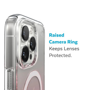 Speck® Presidio Perfect Clear Magsafe Ombre Case for Apple iPhone 14 Pro Max - Rose Fade