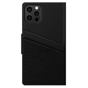 iDeal of Sweden Unity Wallet Flip Leather Case Cover for Apple iPhone 12/ 12 Pro - Eagle Black
