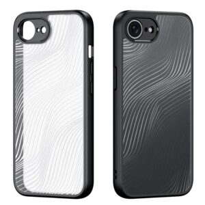 DUX DUCIS Aimo Series Rear Case Cover for Apple iPhone 16e - Clear/ Black