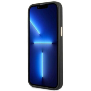 GUESS Gold Script MagSafe Logo Case Cover for Apple iPhone 14 Pro - Black