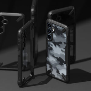 Ringke Fusion X Tough Rear Case Cover for Samsung Galaxy A35 5G - Camo Black