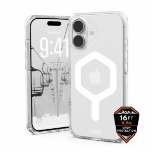 Urban Armor Gear (UAG) Plyo MagSafe Tough Case Cover for Apple iPhone 17 - Ice/White