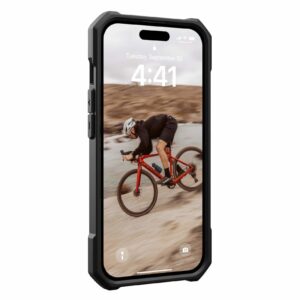 Urban Armor Gear (UAG) Essential Armor MagSafe Tough Case for iPhone 15 - Black