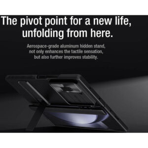 Nillkin CamShield Camera Lens Protector Kickstand Case for Samsung Galaxy Z Fold6 5G - Green