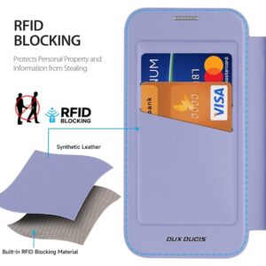 DUX DUCIS Skin X Pro MagSafe Flip Wallet Case for Apple iPhone 16 - Purple