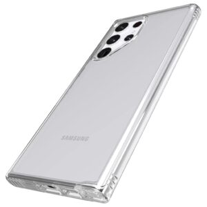 Tech21 EvoClear Tough Rear Case Cover for Samsung Galaxy S22 Ultra 5G - Transparent