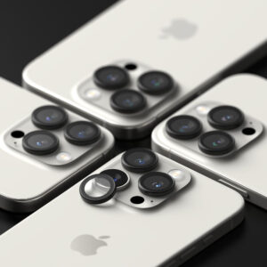 Ringke 2-Pack Camera Glass Lens Protector for iPhone 16 Pro / Pro Max - Black