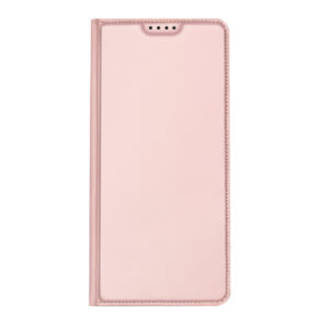 DUX DUCIS Skin Pro Faux Leather Wallet Flip Case for Xiaomi Redmi A1 - Rose Gold