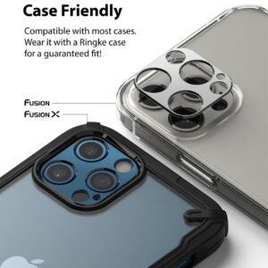 Ringke Camera Steel Cover Styling & Protector for Apple iPhone 12 Pro Max - Silver