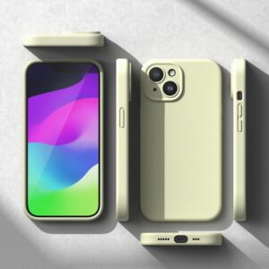 Ringke Slim Silicone Magsafe Matte Rear Case for Apple iPhone 15 - Sunny Lime