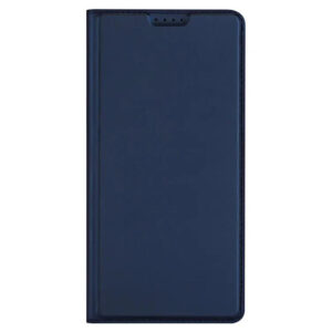 DUX DUCIS Skin Pro Faux Leather Wallet Flip Case for Samsung Galaxy S24 FE - Blue