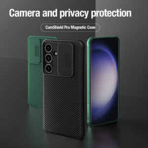 Nillkin CamShield Pro Lens Protector Magnetic Case Cover for Samsung Galaxy S24+ Plus - Green