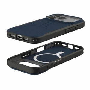 Urban Armor Gear (UAG) Civilian MagSafe Tough Case for Apple iPhone 17 Pro - Mallard Blue
