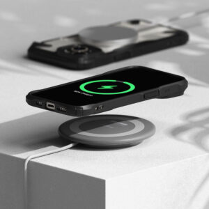 Ringke Fusion X Tough Rear Case Cover for Apple iPhone 15 - Black / Clear