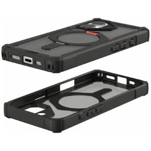 Urban Armor Gear (UAG) Plasma XTE Kickstand Tough Case for Apple iPhone 17 - Black/Orange