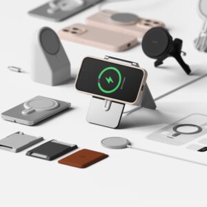 Ringke Slim Silicone Magsafe Matte Rear Case for Apple iPhone 15 Pro Max - Pink Sand