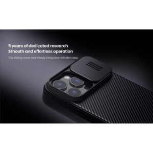 Nillkin CamShield Pro Lens Protector Case for Apple iPhone 16 Pro Max - Black