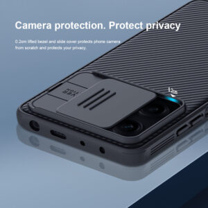 Nillkin CamShield Pro Lens Protector Case for Xiaomi Redmi Note 12 Pro+ - Black