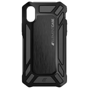 Element Case ROLL CAGE Tough Rugged Rear Cover for Apple iPhone X & XS - Black