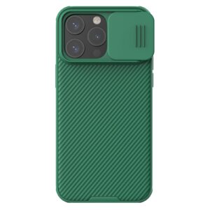 Nillkin CamShield Pro Lens Protector Case Cover for Apple iPhone 15 Pro Max - Deep Green