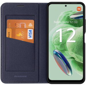Dux Ducis SKIN X2 Tough Rugged Flip Wallet Case Redmi Note 12 5G / Poco X5 5G - Blue