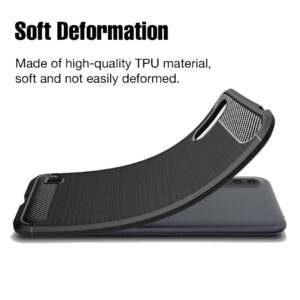 Flexi Carbon Rear Case for Samsung Galaxy A51 - Black