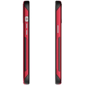 Ghostek Atomic Slim 3 Aluminum Tough Case Cover for Apple iPhone 12 Pro Max - Red