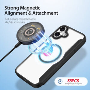 DUX DUCIS Skin X Pro MagSafe Flip Wallet Case for Apple iPhone 16 Plus - Black