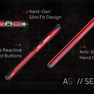 Ghostek Atomic Slim 3 Aluminum Tough Case Cover for Samsung Galaxy Note 20 & 5G - Red