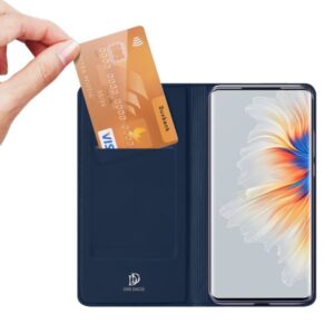 DUX DUCIS Skin Pro Faux Leather Wallet Flip Case for Xiaomi Mix 4 - Blue